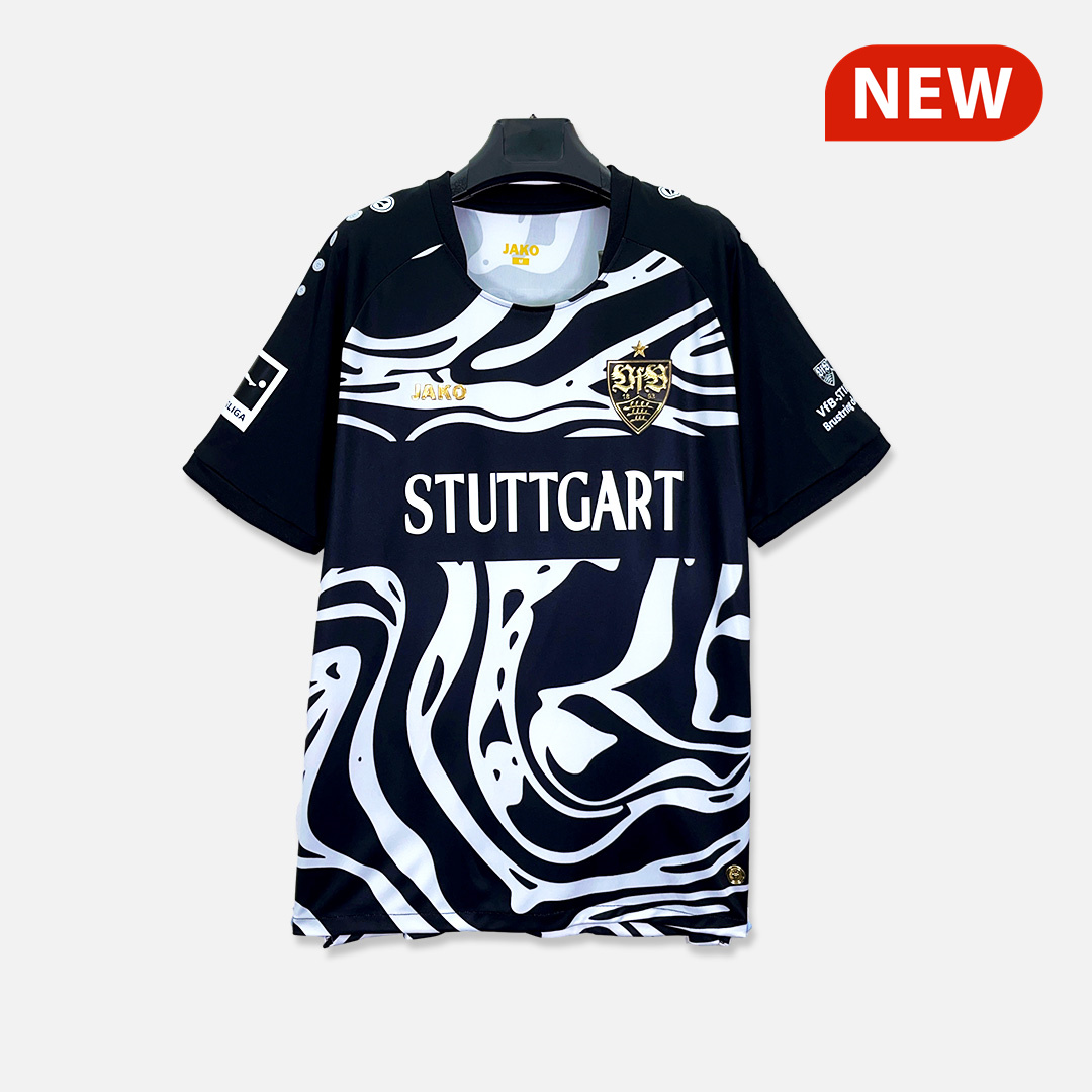 Stuttgart 23-24 Black Special Edition Jersey - Fans Version